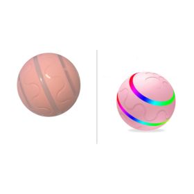 New Wicked Ball Toy Intelligent Ball USB Toys Self Rotating Ball Automatic Rotation Ball (Option: Pink-Set)