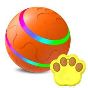 New Wicked Ball Toy Intelligent Ball USB Toys Self Rotating Ball Automatic Rotation Ball (Option: Orange-Upgrade remote control)
